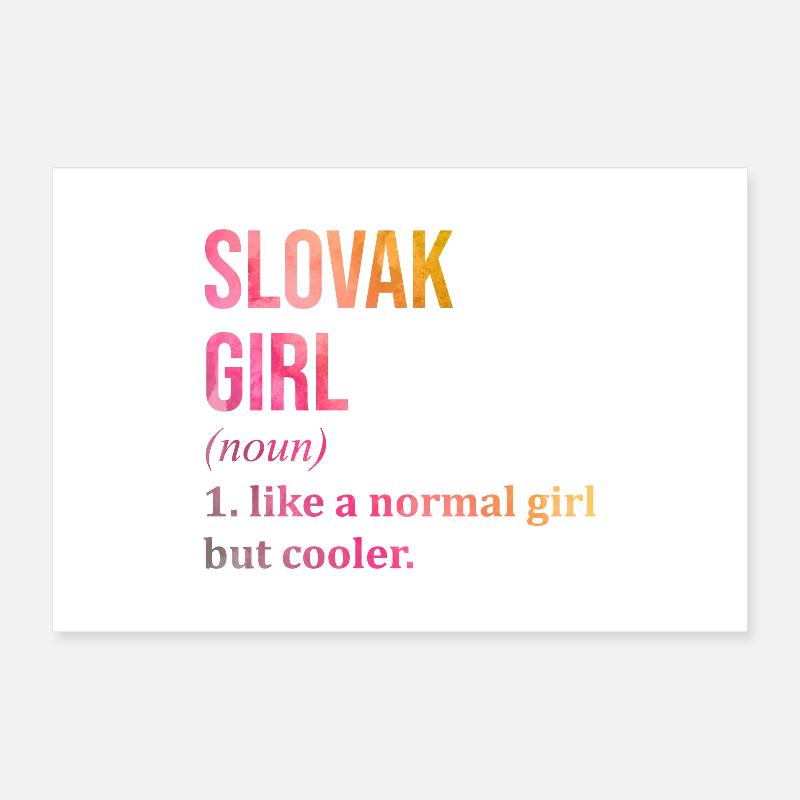 Slowakei Poster 60x40 cm