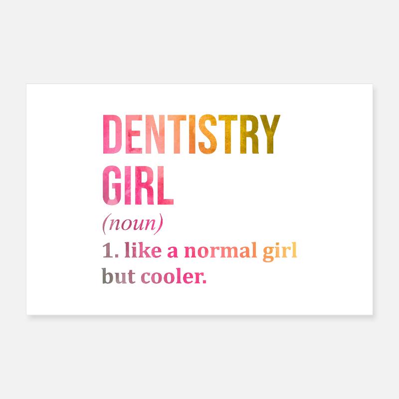 dentiste Poster 60 x 40 cm