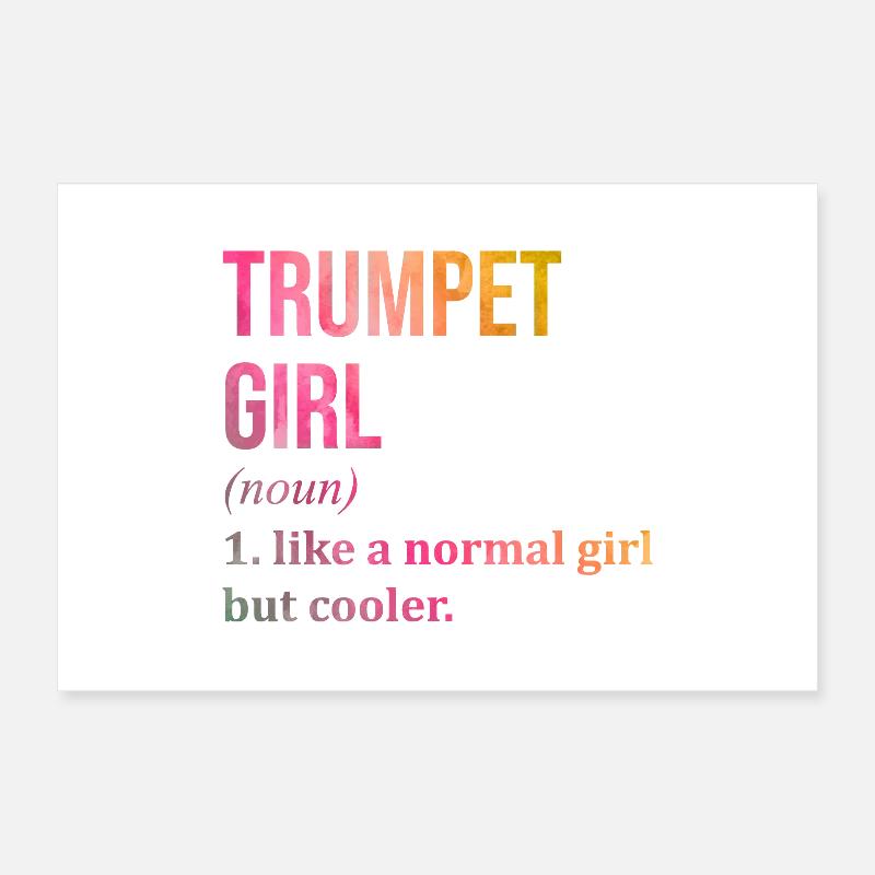 Trumpet Poster 24" x 16" (60x40 cm)
