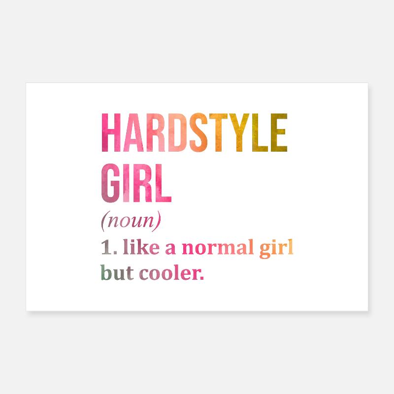 Hardstyle Poster 24" x 16" (60x40 cm)