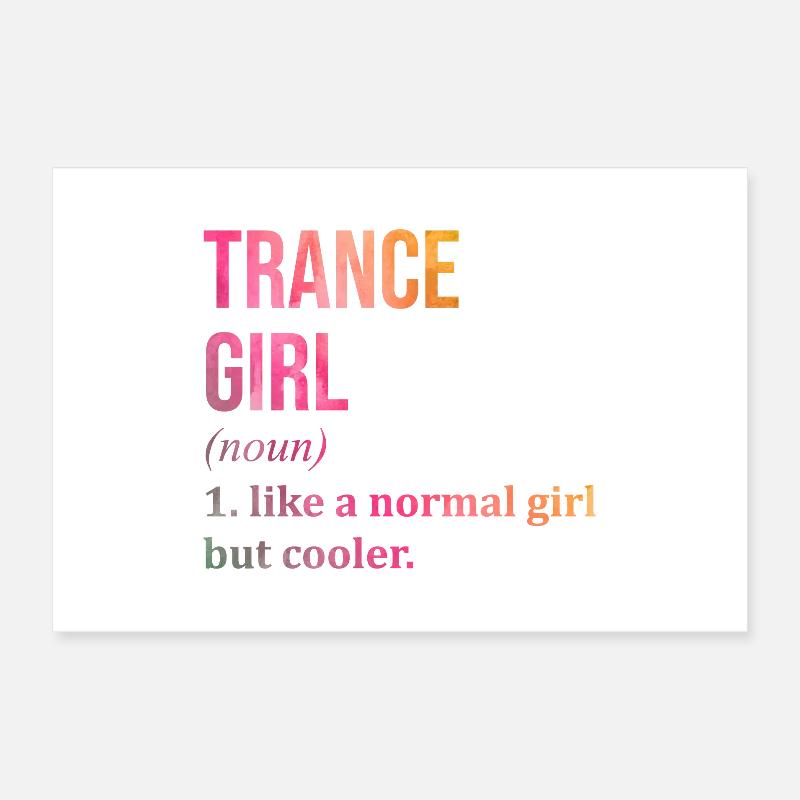 Trance Poster 60x40 cm