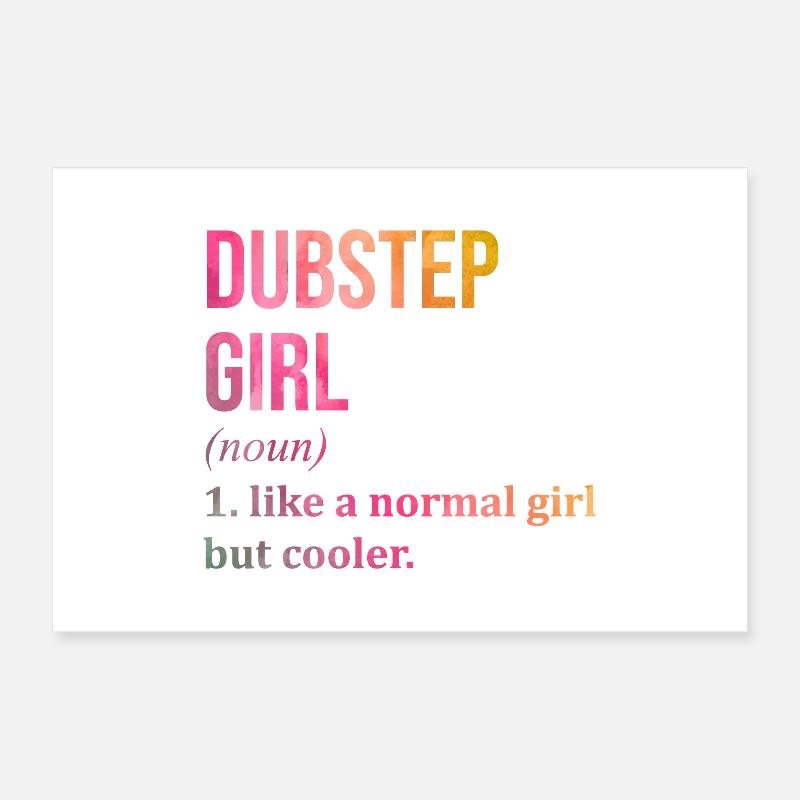 Dubstep Poster 60x40 cm
