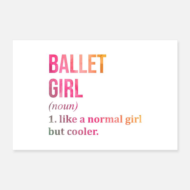 ballerine Poster 60 x 40 cm