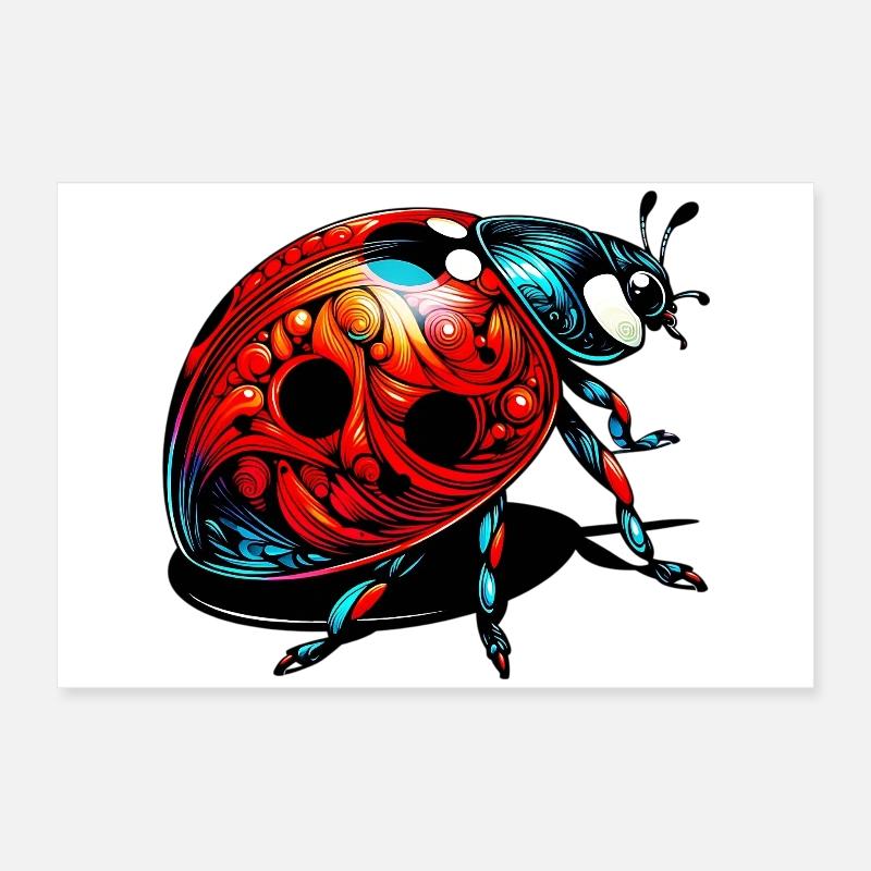 Coccinelle Poster 60 x 40 cm