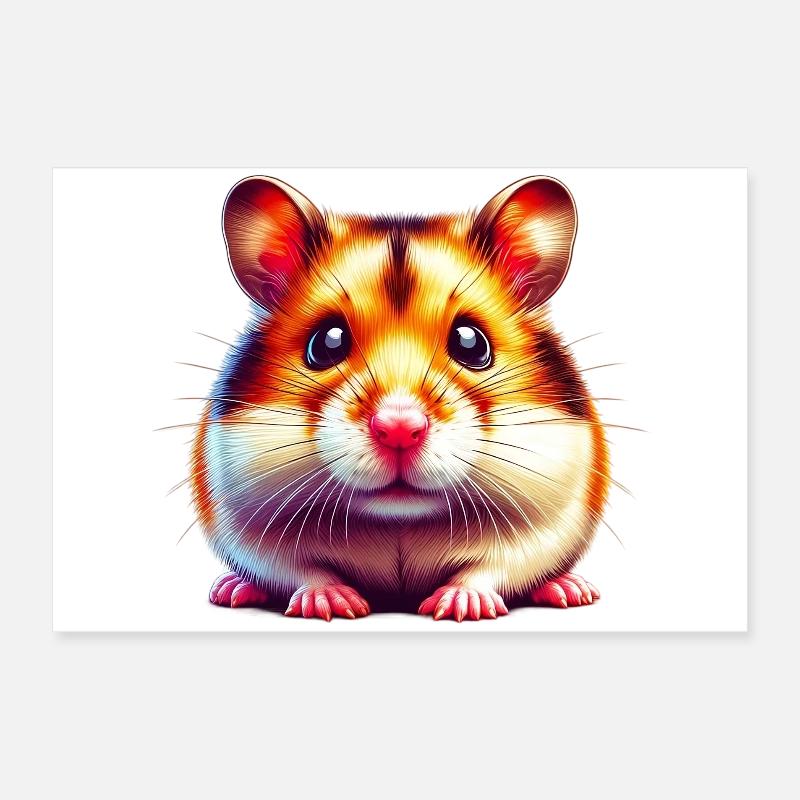 Hamster Poster 60 x 40 cm