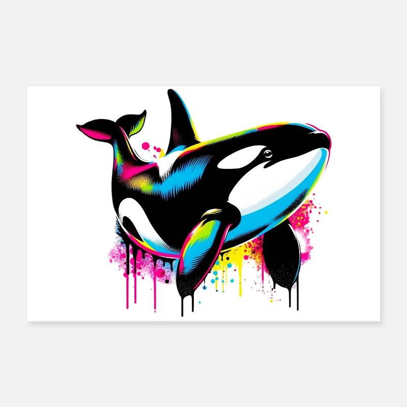 Schwertwal Poster 60x40 cm