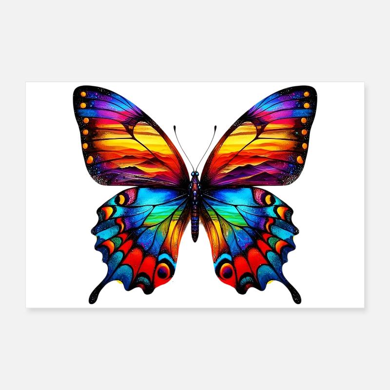 Papillon Poster 60 x 40 cm