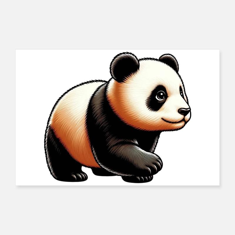 Panda Poster 60 x 40 cm