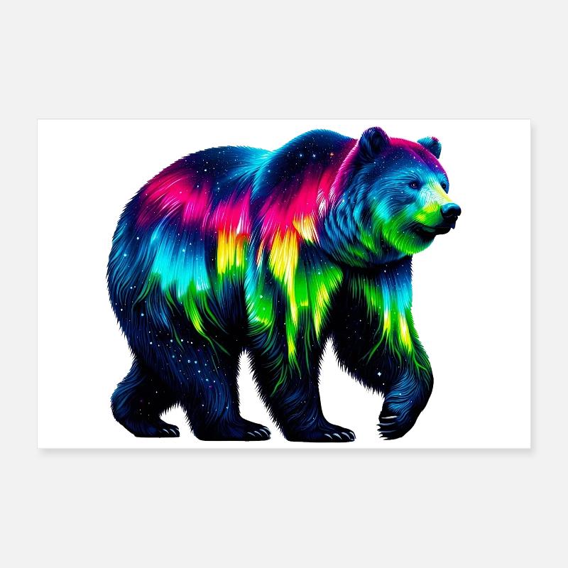 Bear Poster 24" x 16" (60x40 cm)