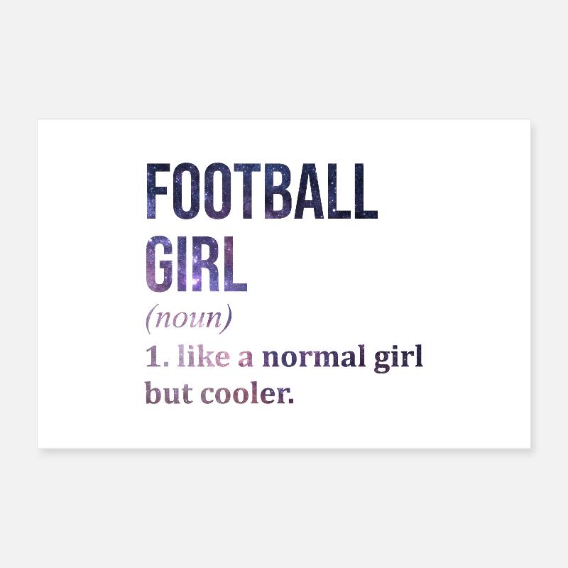 Football Poster 24" x 16" (60x40 cm)