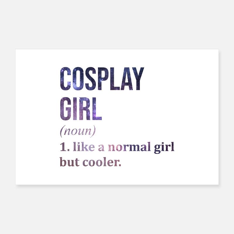 Cosplay Poster 60 x 40 cm