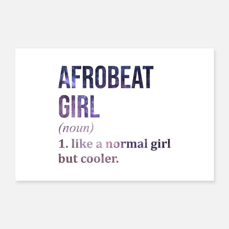 afrobeat Poster 60 x 40 cm