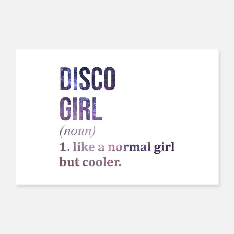 Disco Poster 24" x 16" (60x40 cm)