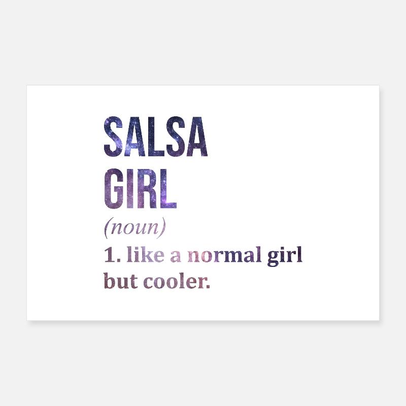 Salsa Poster 60x40 cm