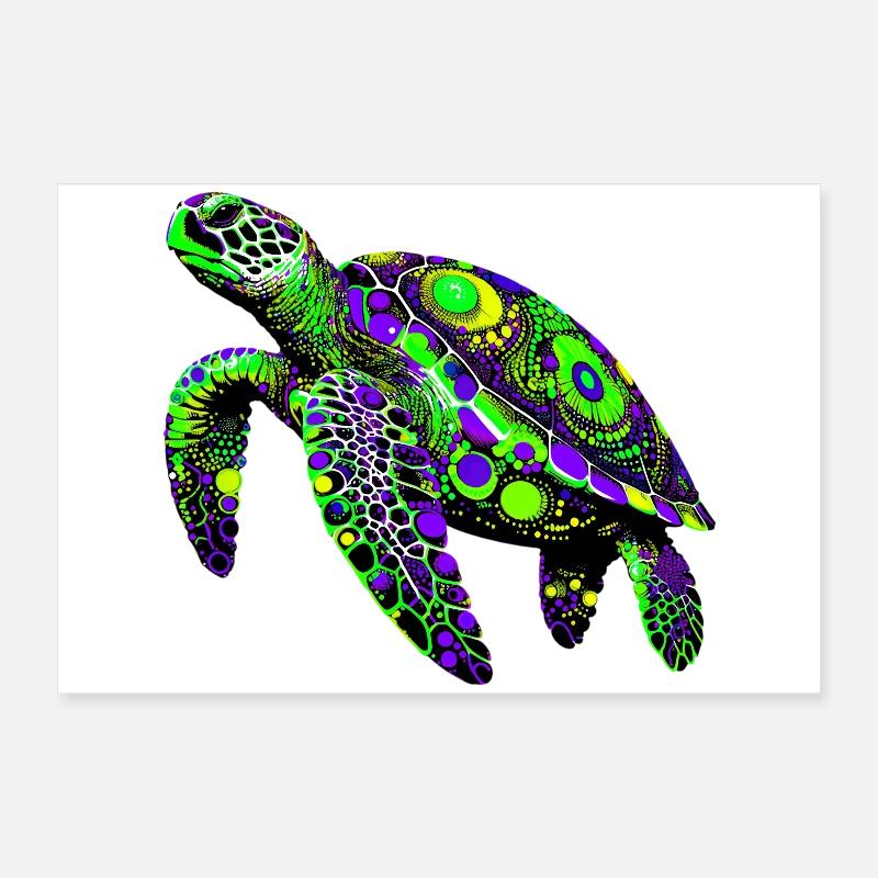 Tortue Poster 60 x 40 cm