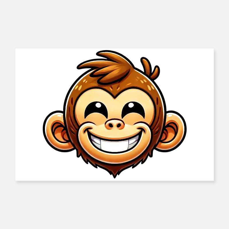 Affe Poster 60x40 cm