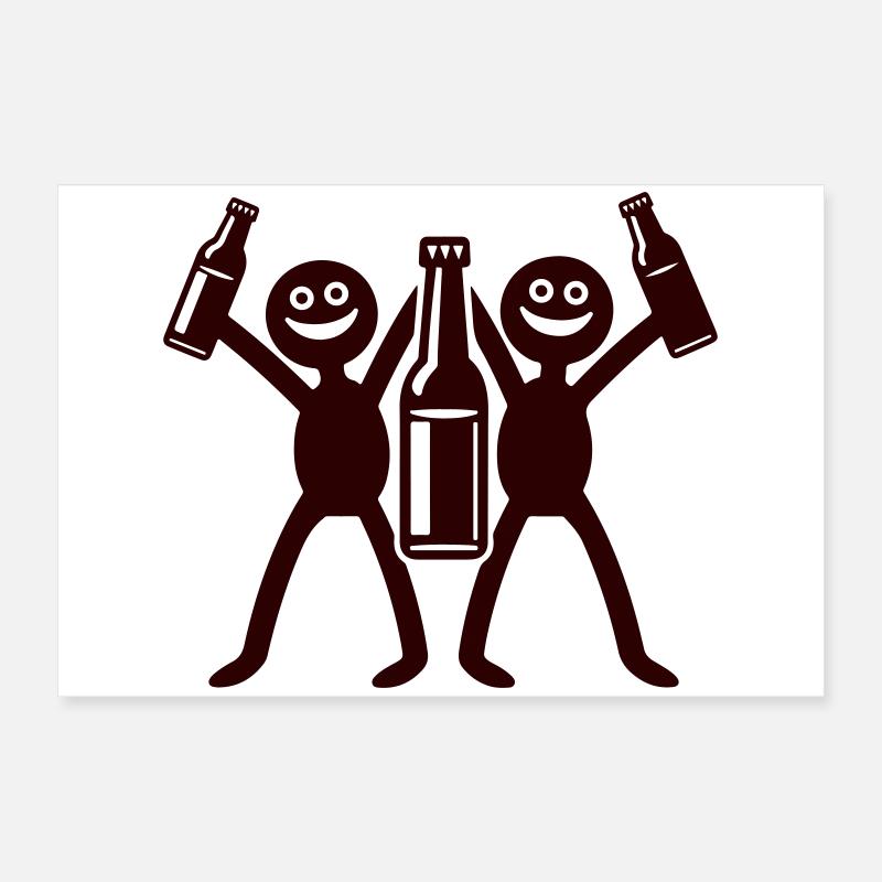 drinking_crew Poster 24" x 16" (60x40 cm)