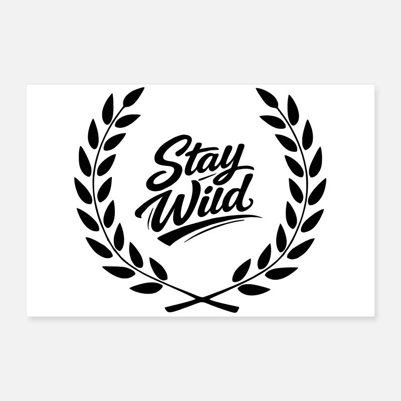 Restez en liberté Poster 60 x 40 cm