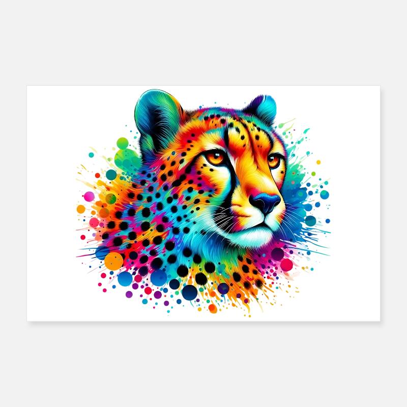 Cheetah Poster 24" x 16" (60x40 cm)