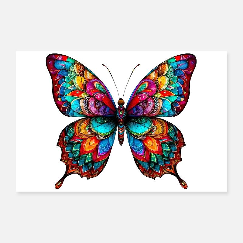 Papillon Poster 60 x 40 cm