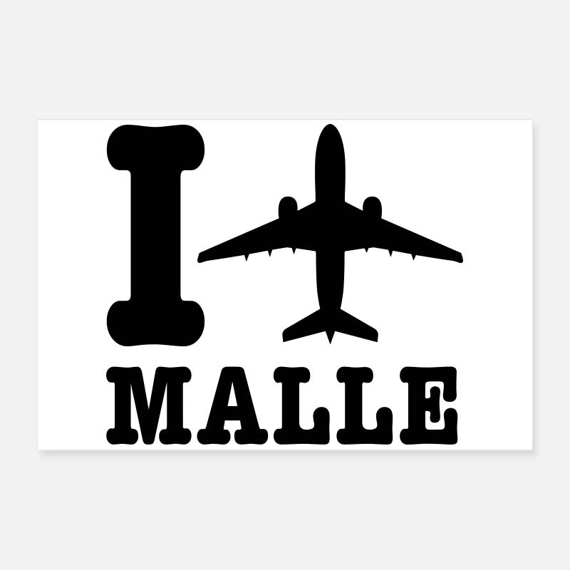 Mallorca Urlaub Poster 60x40 cm