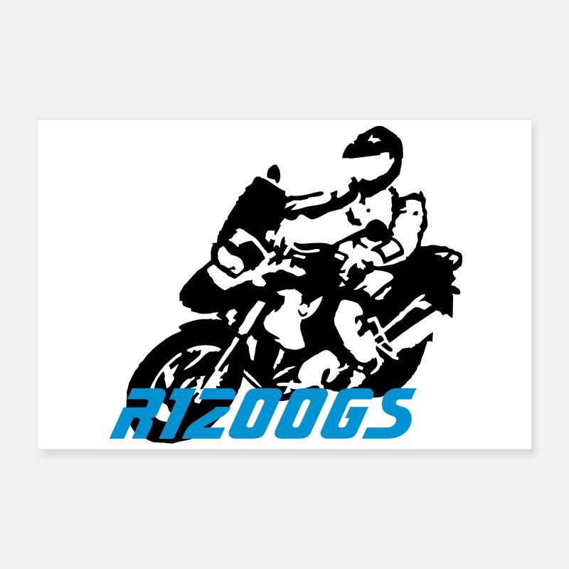 BIKER1200 Poster 60x40 cm