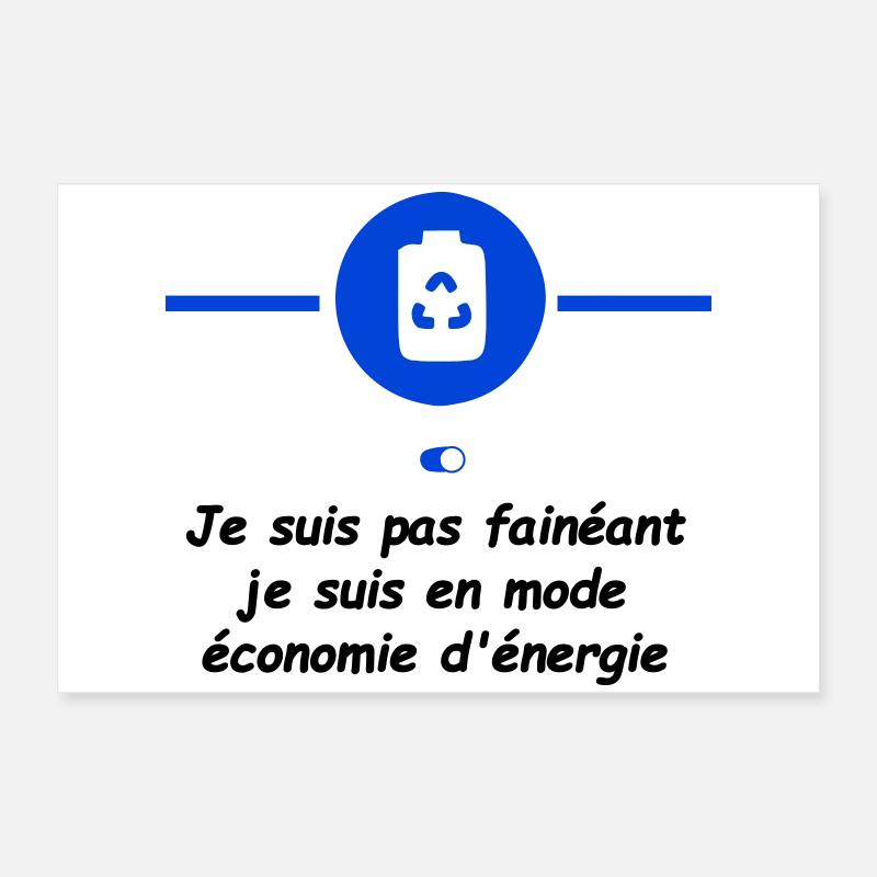 Power Saving Mode Poster 24" x 16" (60x40 cm)