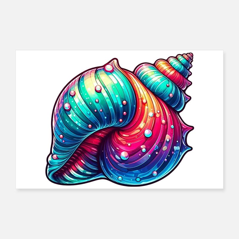 Shell Poster 24" x 16" (60x40 cm)