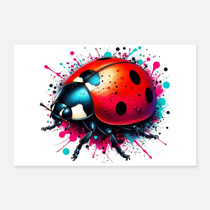 Coccinelle Poster 60 x 40 cm