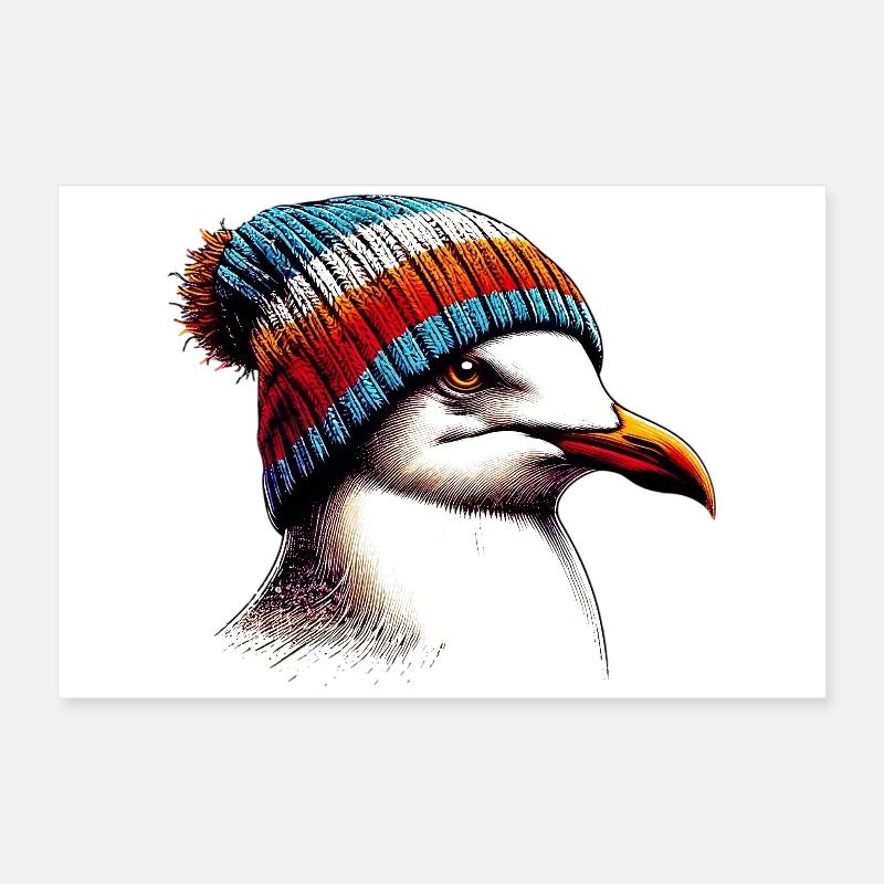 Mouette Poster 60 x 40 cm