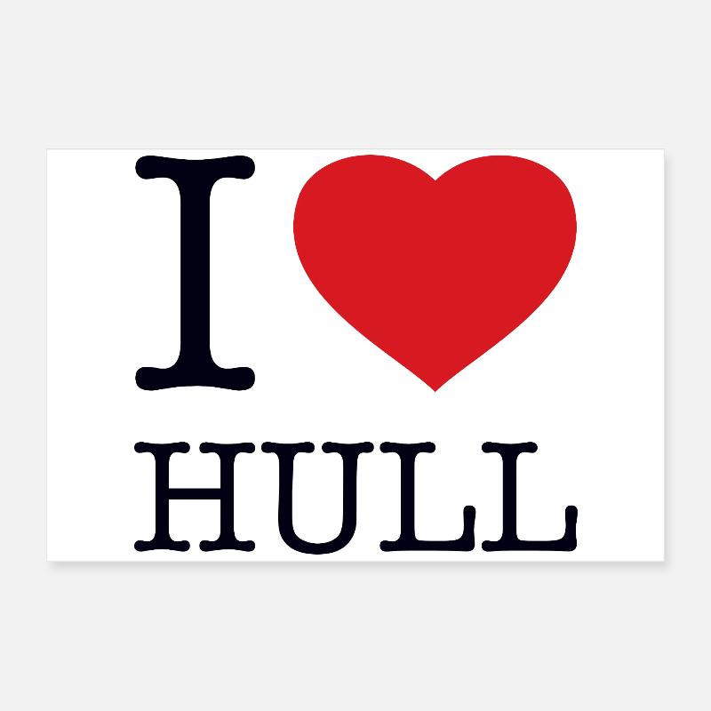 J’ADORE HULL Poster 60 x 40 cm