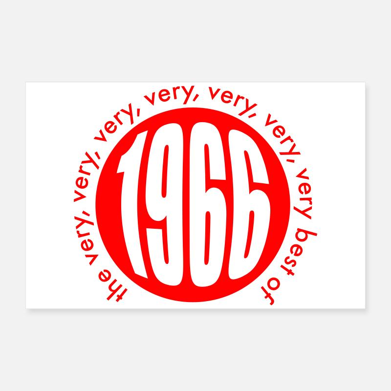 Le meilleur de 1966 Poster 60 x 40 cm