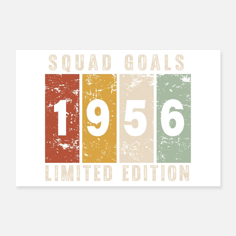 Anniversary 1956 - 70 years Poster 24" x 16" (60x40 cm)