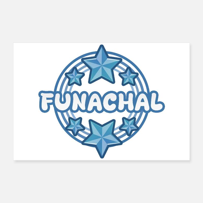 Funachal Star Magic Poster 24" x 16" (60x40 cm)