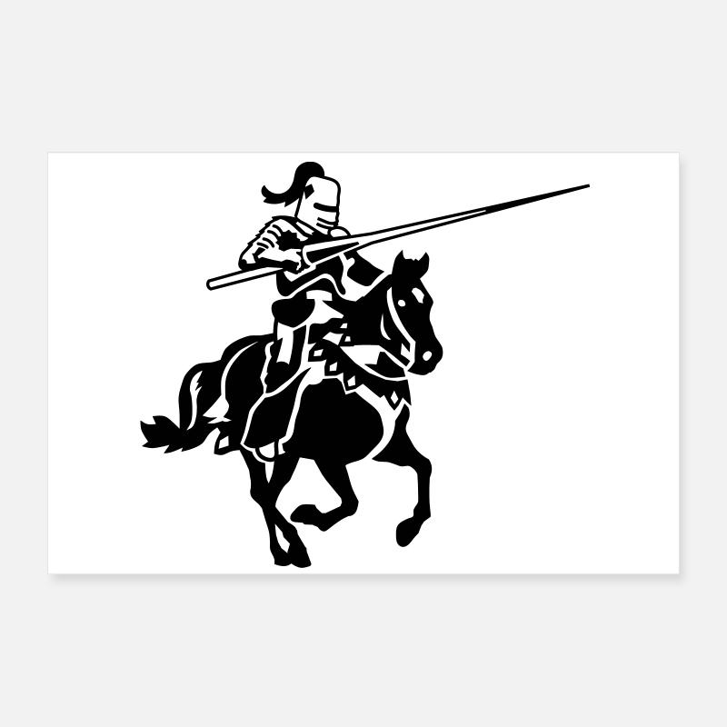 ritter Poster 60 x 40 cm