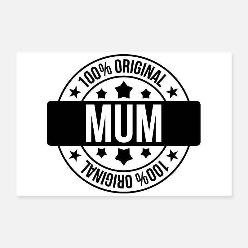 Mum Poster 24" x 16" (60x40 cm)