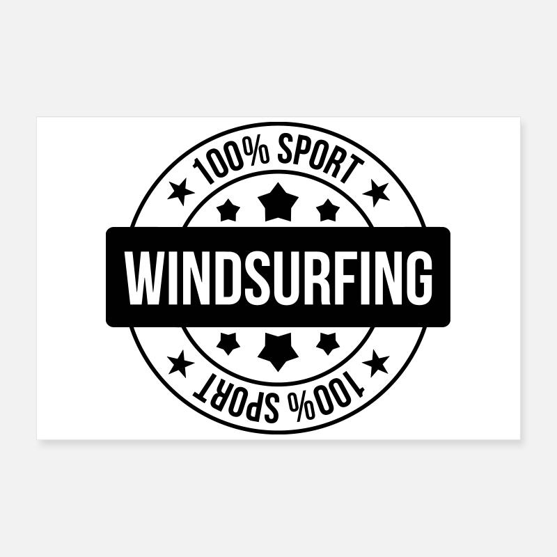 Windsurfen / Windsurfer / Windsurf / Windsurfing Poster 60x40 cm