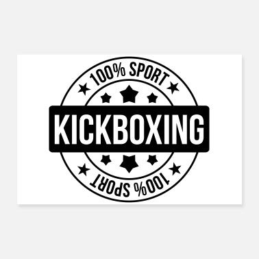 Kickboxing / Kick boxing / boxe / boxer Poster 60x40 cm