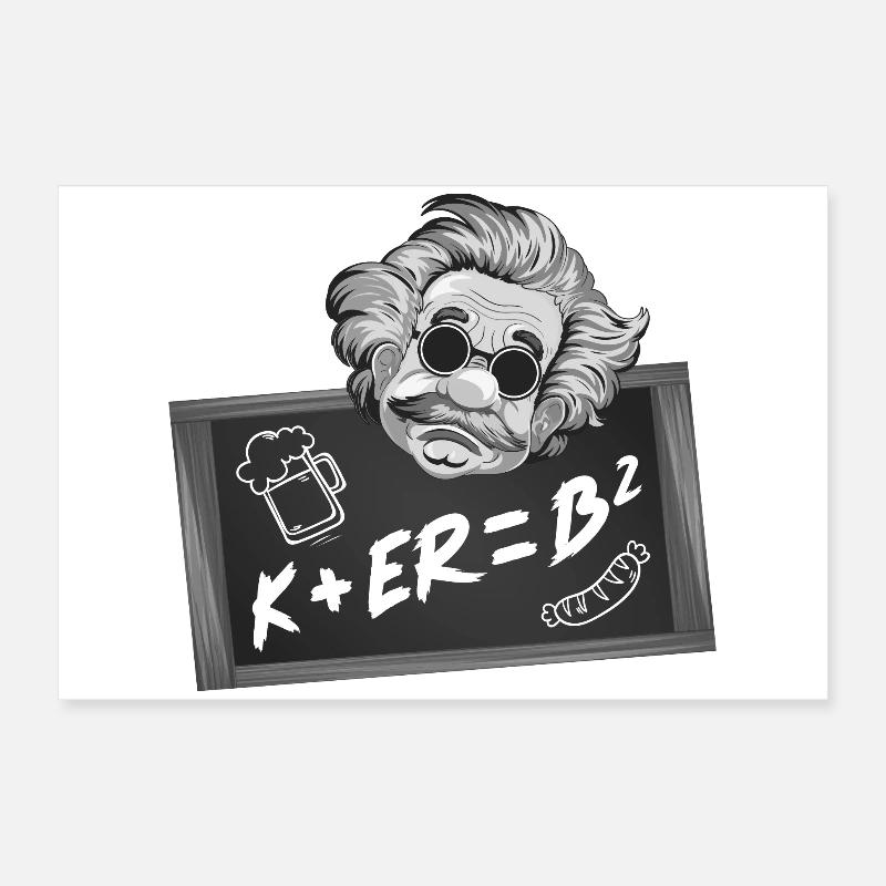 Kerb - Einfache Mathematik Poster 60x40 cm