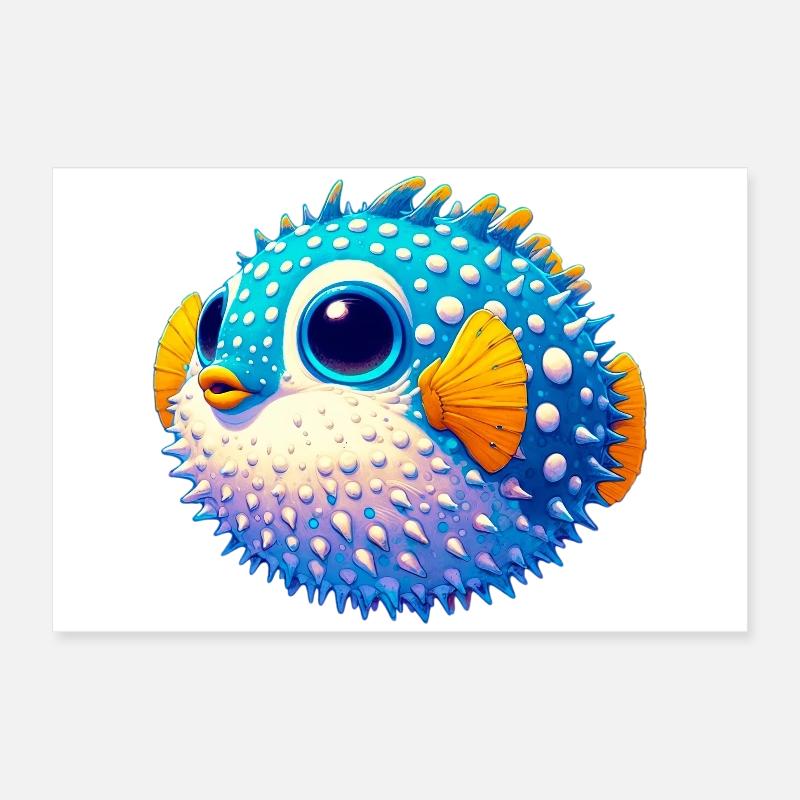 Blowfish Poster 60 x 40 cm