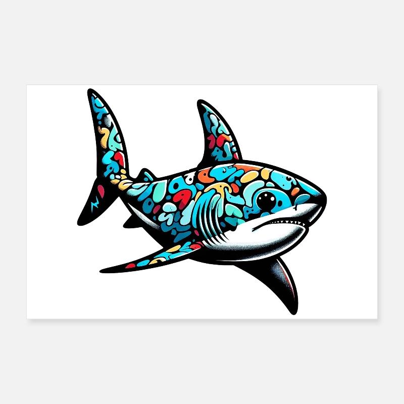 Hai Poster 60x40 cm