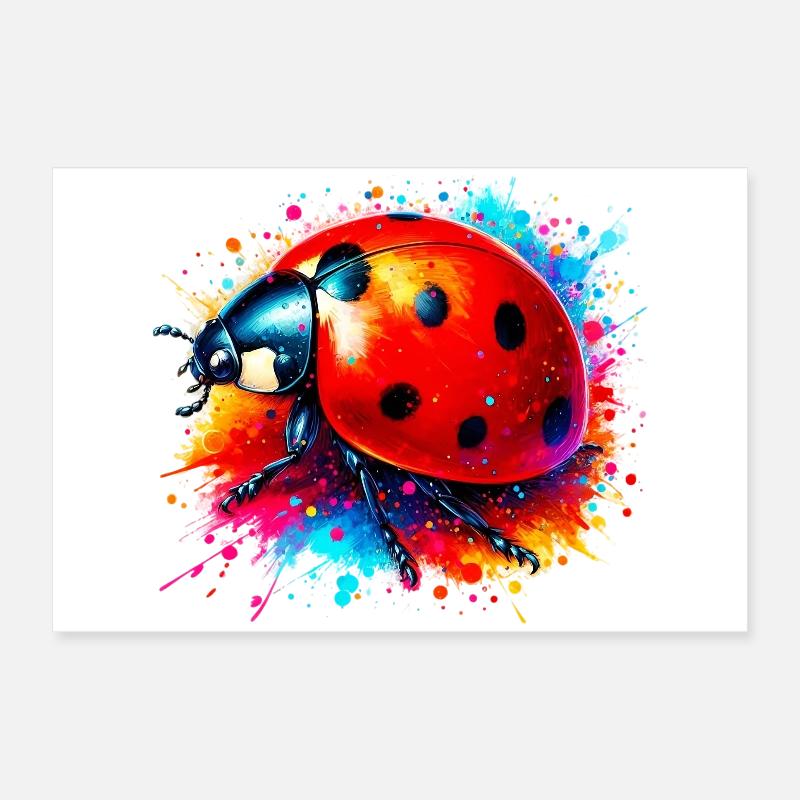 Coccinelle Poster 60 x 40 cm