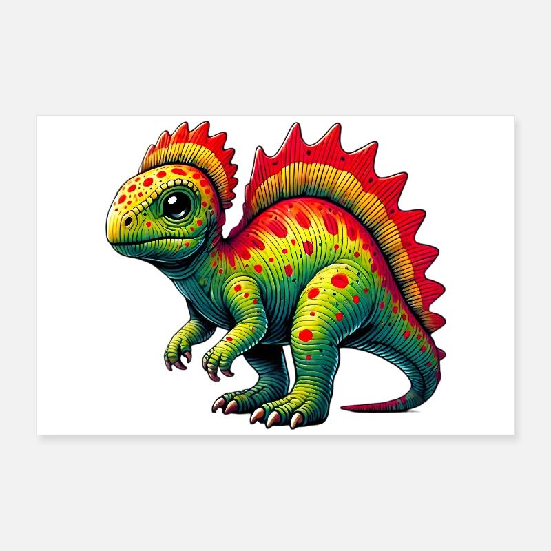 Dinosaurier Poster 60x40 cm