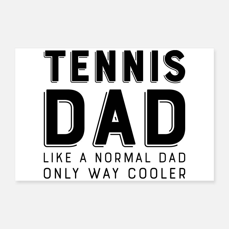 tennis Poster 60 x 40 cm