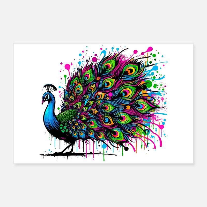 Paon Poster 60 x 40 cm