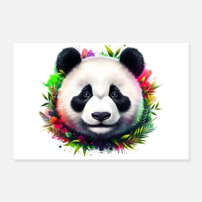 Panda Poster 60x40 cm