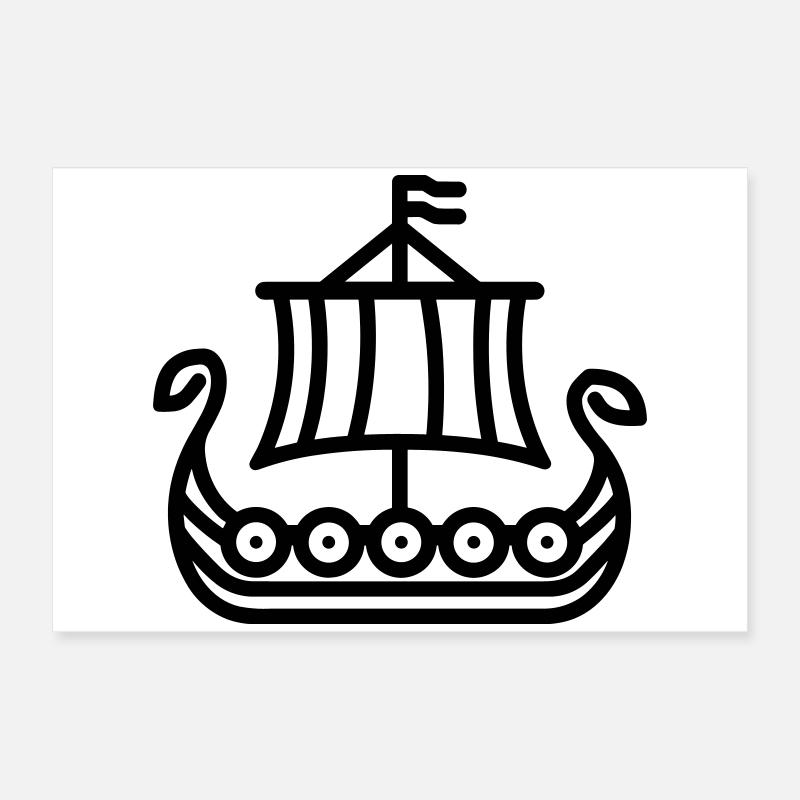 Viking Poster 24" x 16" (60x40 cm)