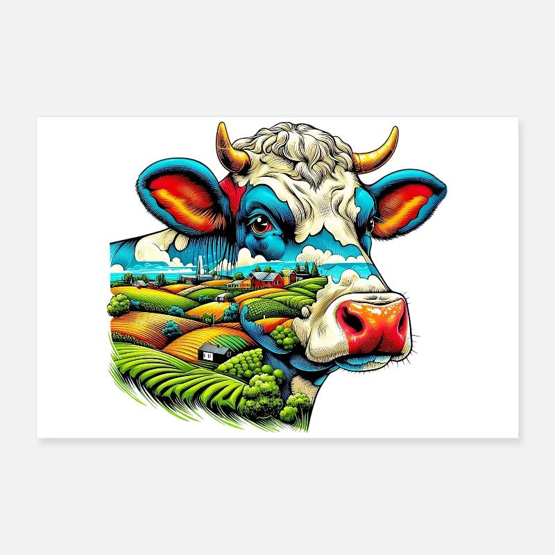 Kuh Poster 60x40 cm