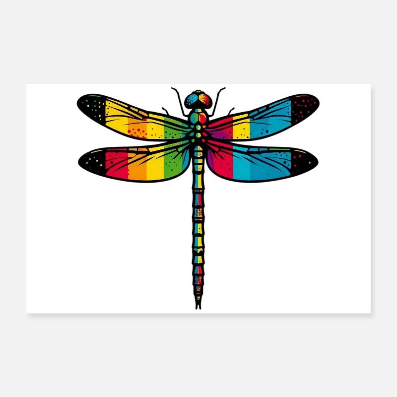 Libellule Poster 60 x 40 cm