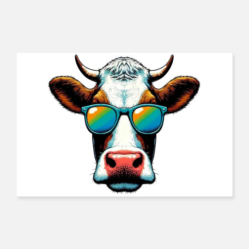 Kuh Poster 60x40 cm